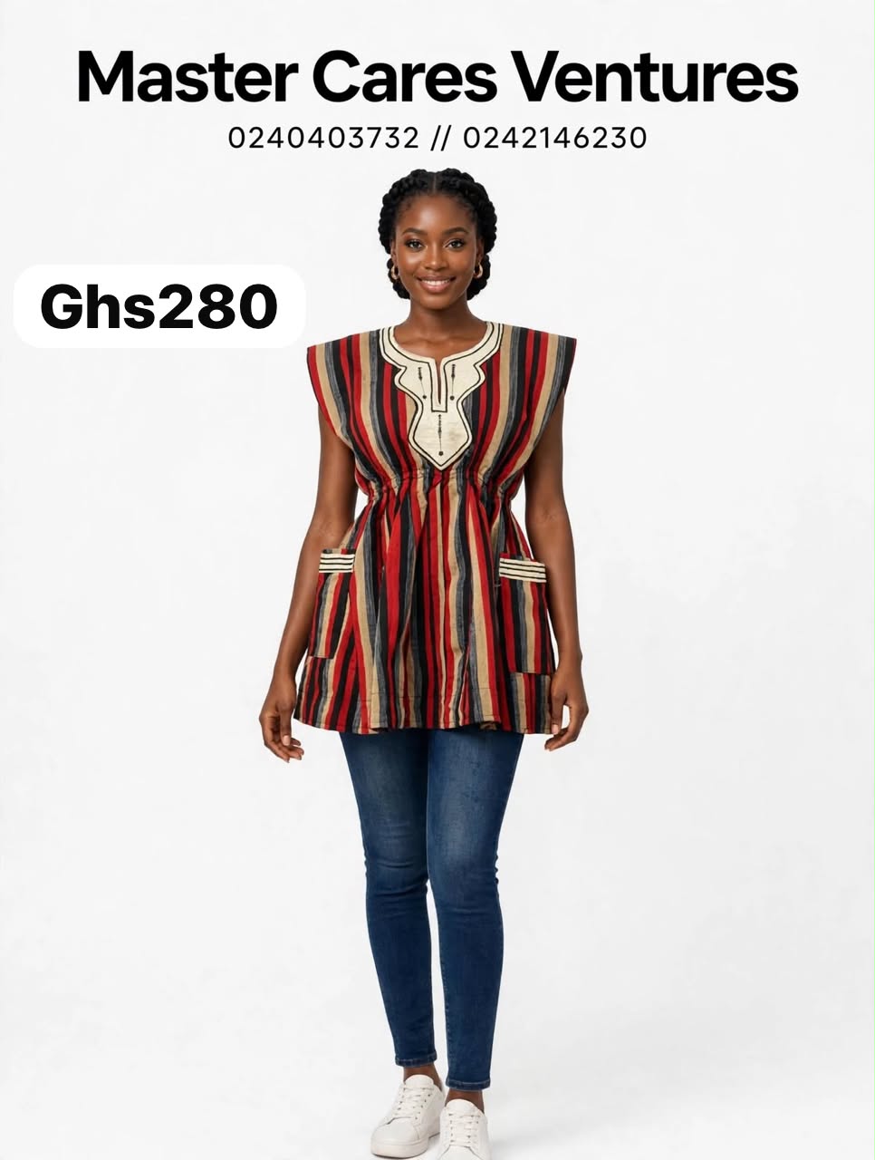 Ladies Multicolour Fugu Top